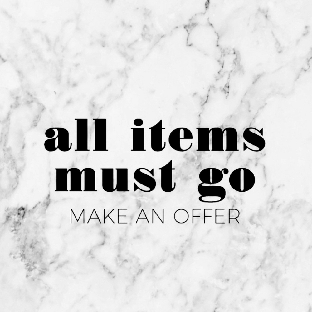 CLOSET CLEAROUT
